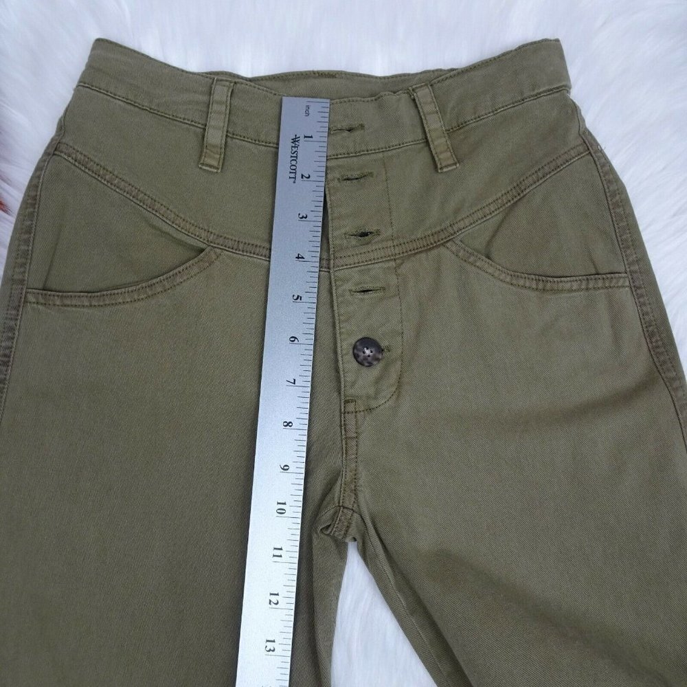 NWT Lucky Brand Utility Pants Jeans Wide Leg 24 - Picture 10 of 12